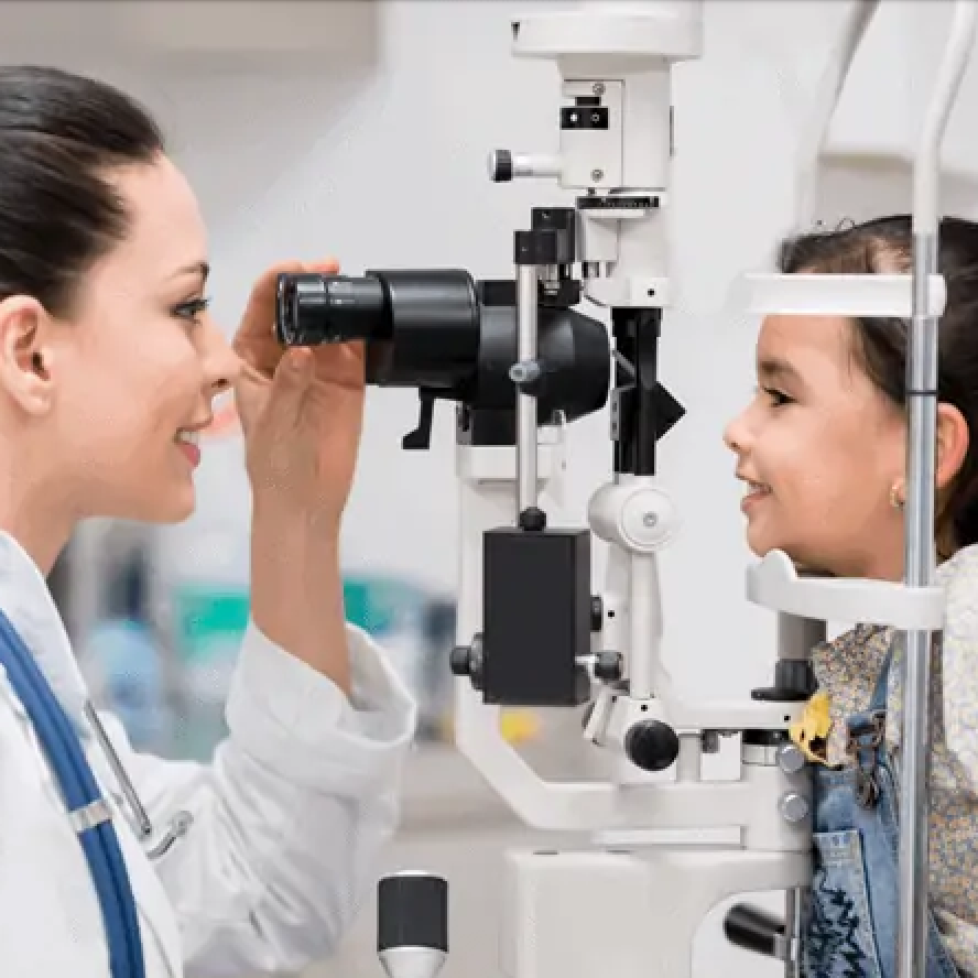 pediatric eye exam in Garland